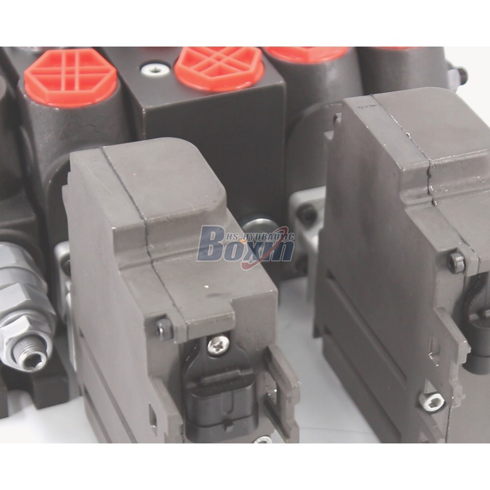 OEM ODM Custom Manufacturing Service for DCV100EMA-YT-JYT-J-K Electric Motor 2 Spool Sectional Directional Valve detail image